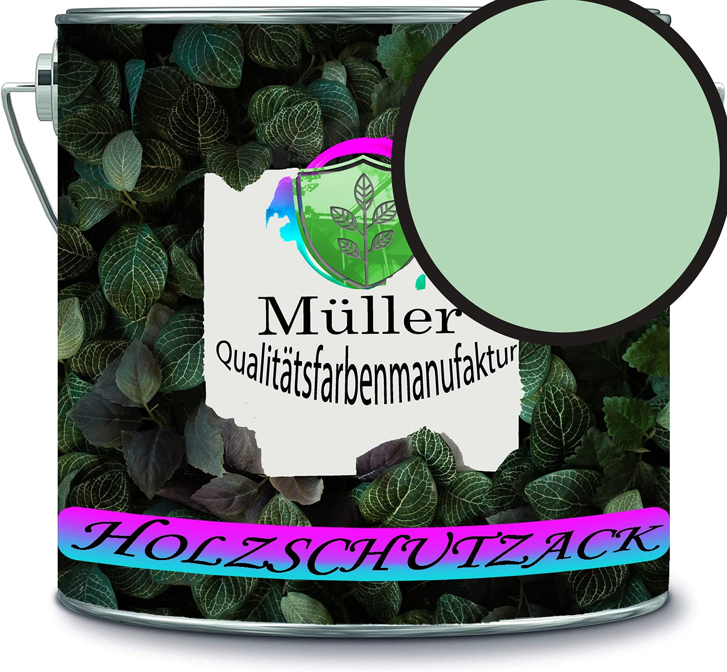 Peinture de protection pour bois de jardin couleur RAL 6019