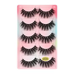 UAMOU 50 100 200 pairs Eyelashes faux mink lashes natural 3d mink eyelashes volume false lashes in bulk