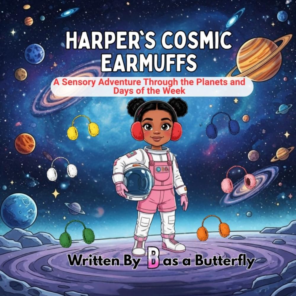 Harper's Cosmic Earmuffs: A Sensory Adventure Through the Planets and Days of the Week
