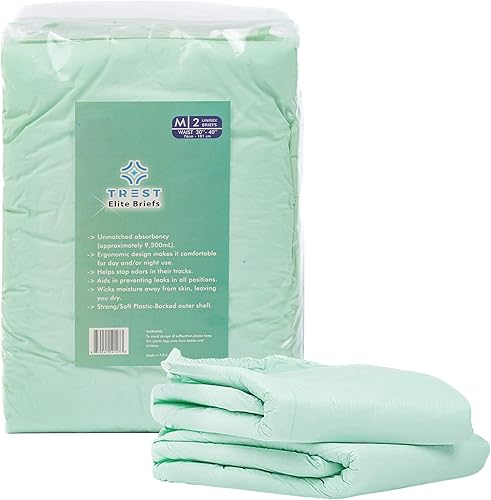 Elite - Calzoncillos para hombres y mujeres, pañales nocturnos para incontinencia, absorción de élite, cómodos, neutralizantes de olores y ajuste