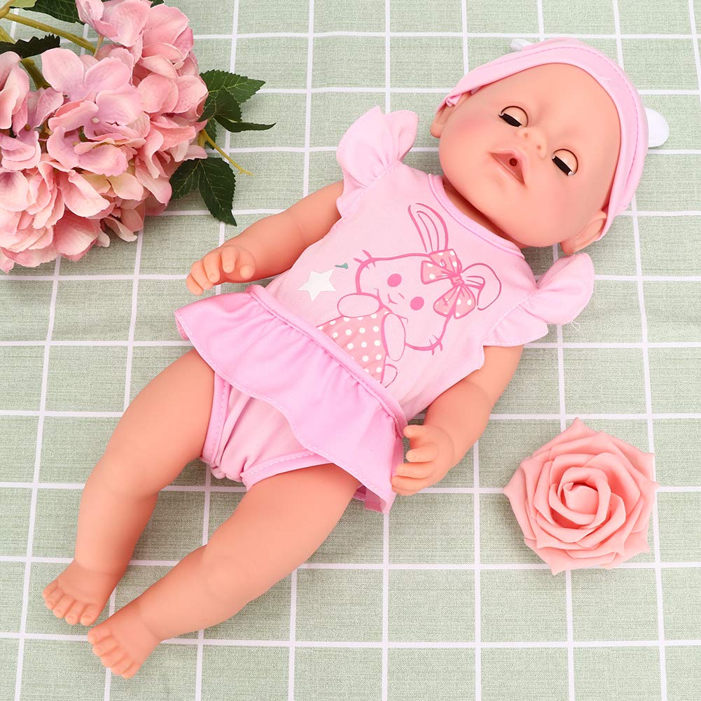 EMUKOEP Babypuppenspielzeug mit Soundeffekt, 18 Zoll Größe (SY011-1
