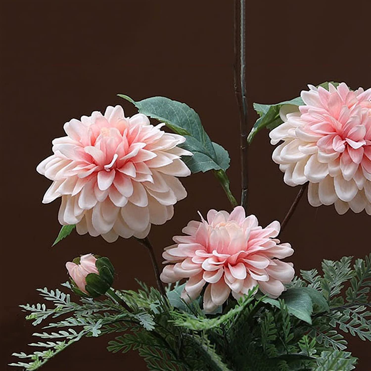 Amazon｜一輪挿し フェイク牡丹の花の花瓶シンプルなピンクの花の装飾