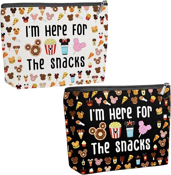 Snack Bag, Emergency Snacks Bag for Travel, Small Snack Bags with Compact Dimensions 25 Cm by 17 Cm, Ideal for On-the-Go Snacking and Daily Use - 1