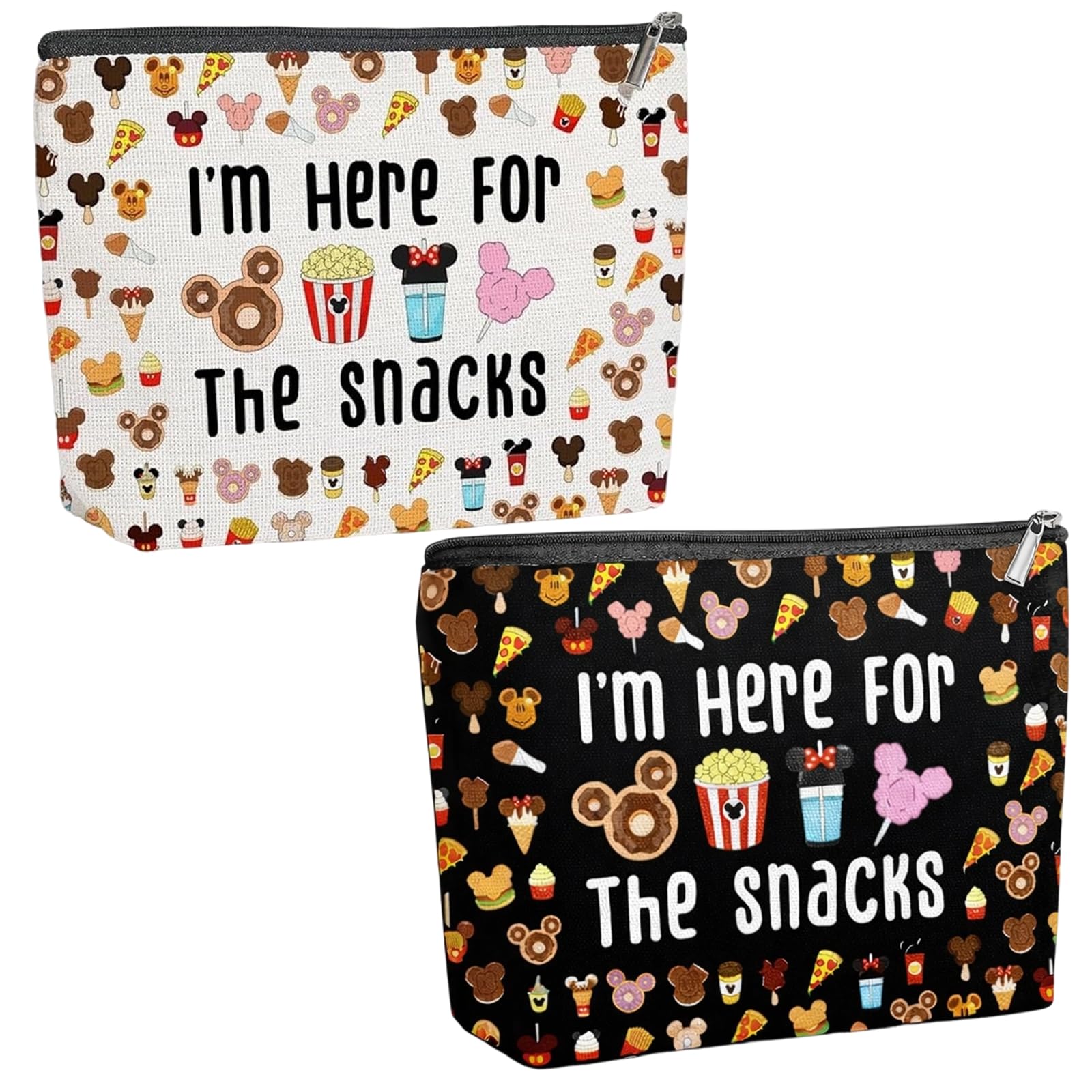 Snack Bag, Emergency Snacks Bag for Travel, Small Snack Bags with Compact Dimensions 25 Cm by 17 Cm, Ideal for On-the-Go Snacking and Daily Use