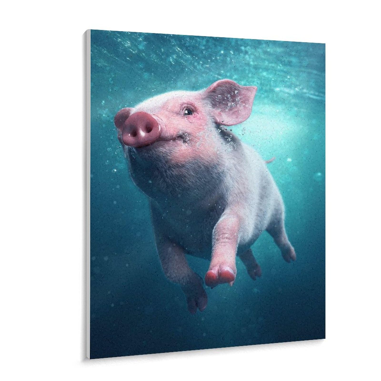 油絵 専用 すっごく笑ってる子ぶた 油絵 専用 すっごく笑ってる子ぶた