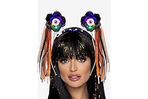 Festive Light-Up Halloween Headband