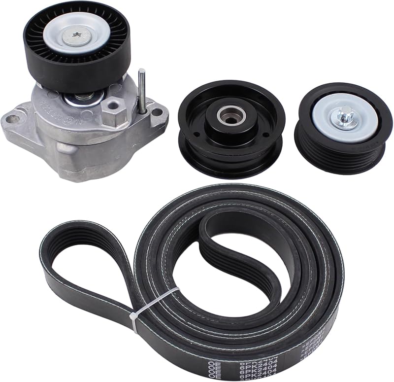 Kit de tensionador e polia guia da correia serpentina MOTOKU para Mercedes-Benz – A0159972592