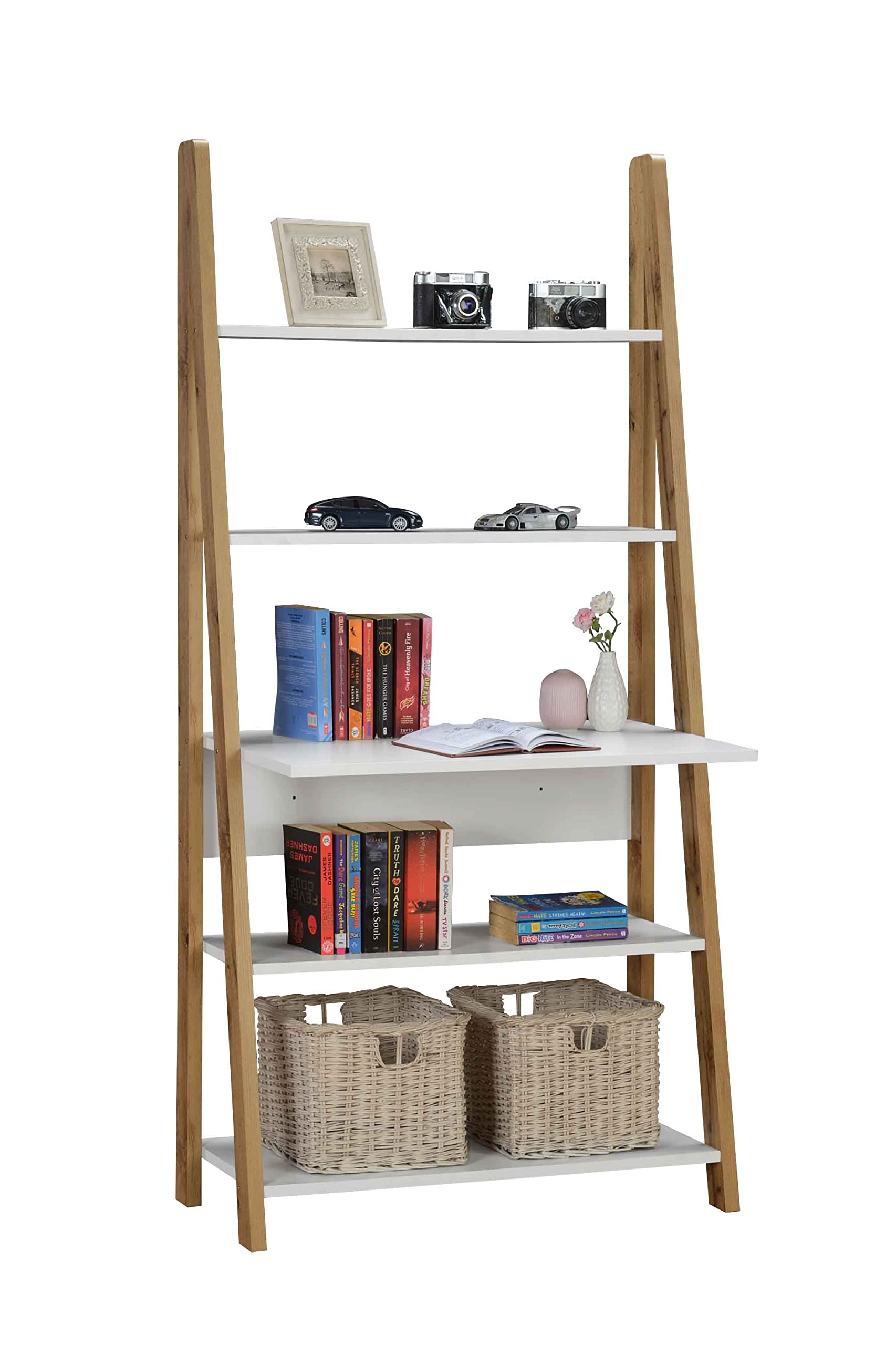 Buy DeckUp Plank Aries Engineered Wood Study Table and Office Desk