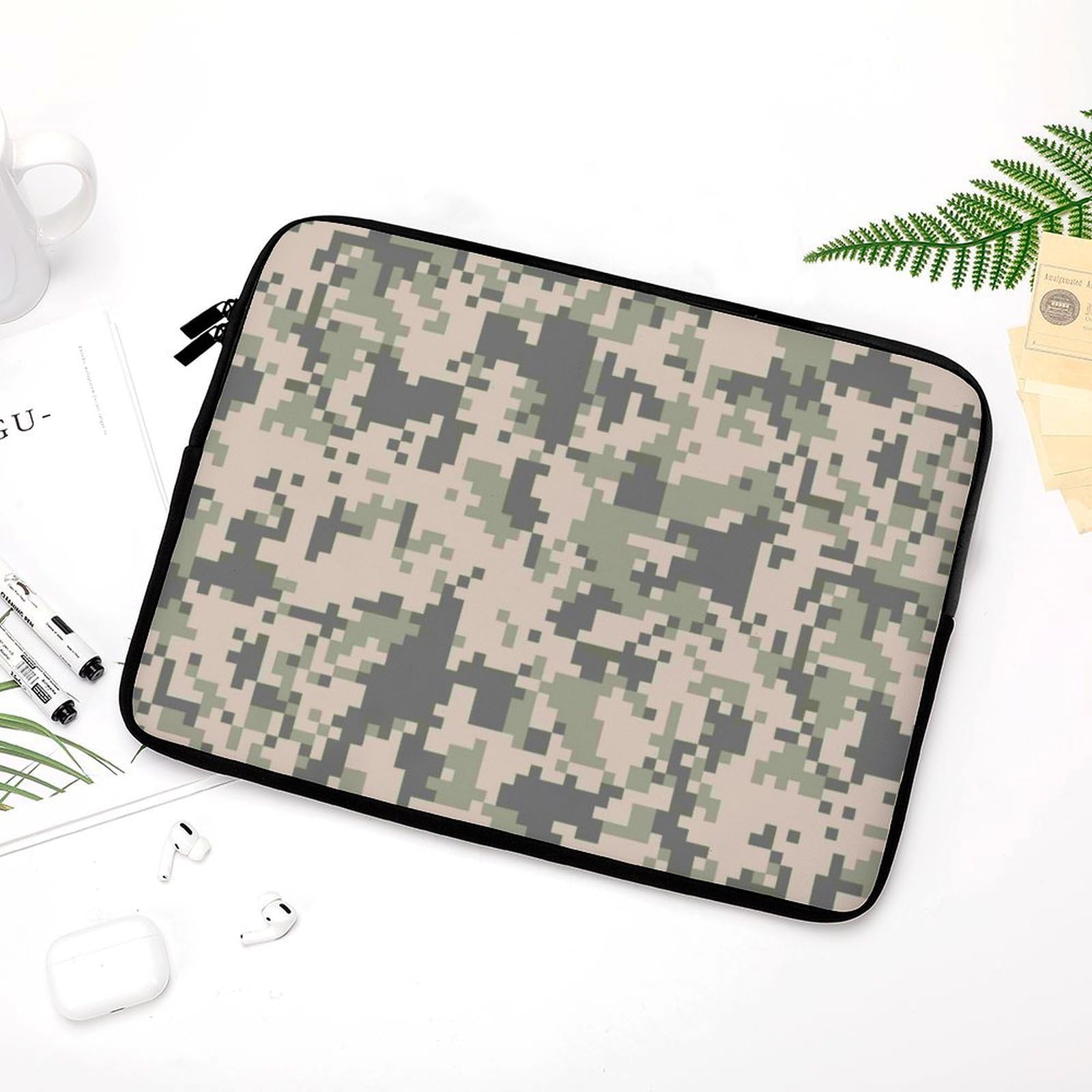 PORTER×APE Wネームコラボ 迷彩柄ナイロン製ノートPCケース Pc Case