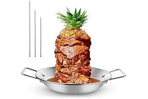 Vertical Grill Skewer for Tacos, Shawarma and Kebabs