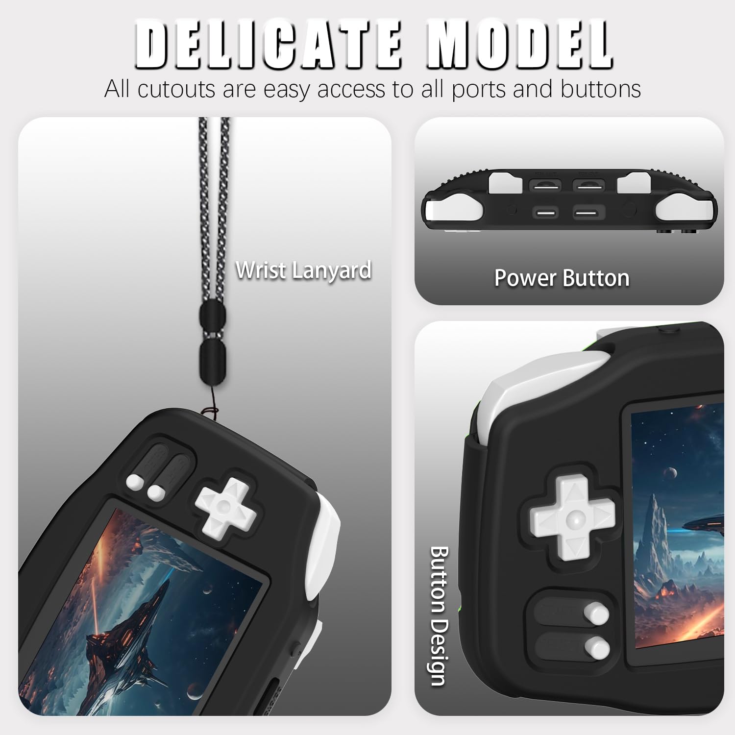 Amazon.com: FIOPAZ for Anbernic RG34XX Silicone Case, Soft