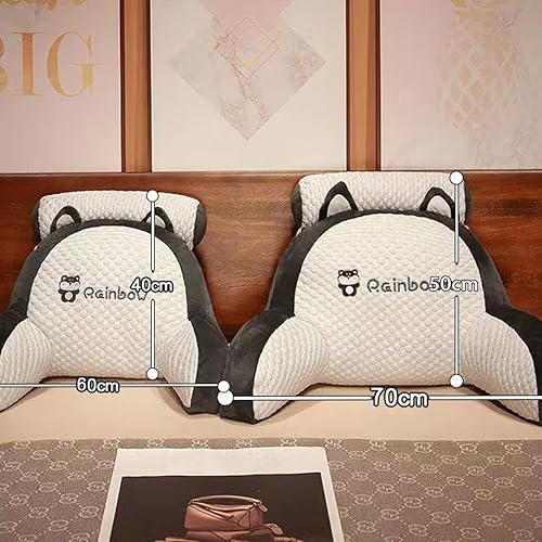 Miniatura 9 de Hoomall Husky - Almohadas de lectura y descanso para niños, almohada de lectura con reposacabezas y brazos, almohada de cuña extraíble y lavable con