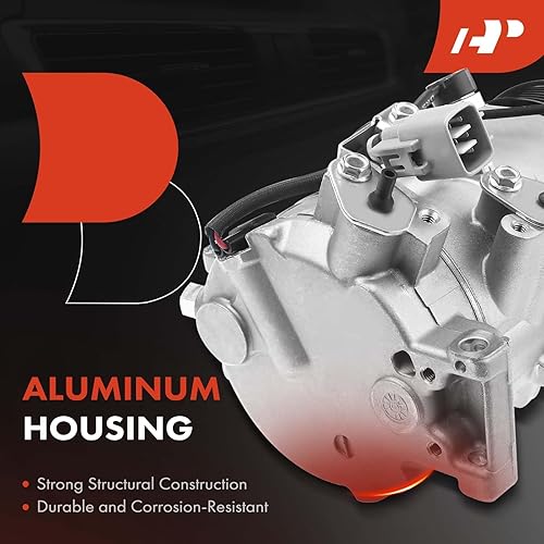 Miniatura 4 de A-Premium Compresor de aire acondicionado de CA con embrague compatible con Lexus GS300 3.0L 2006, GS350 3.5L 2007-2011, IS250 2.5L 2011-2013, IS350