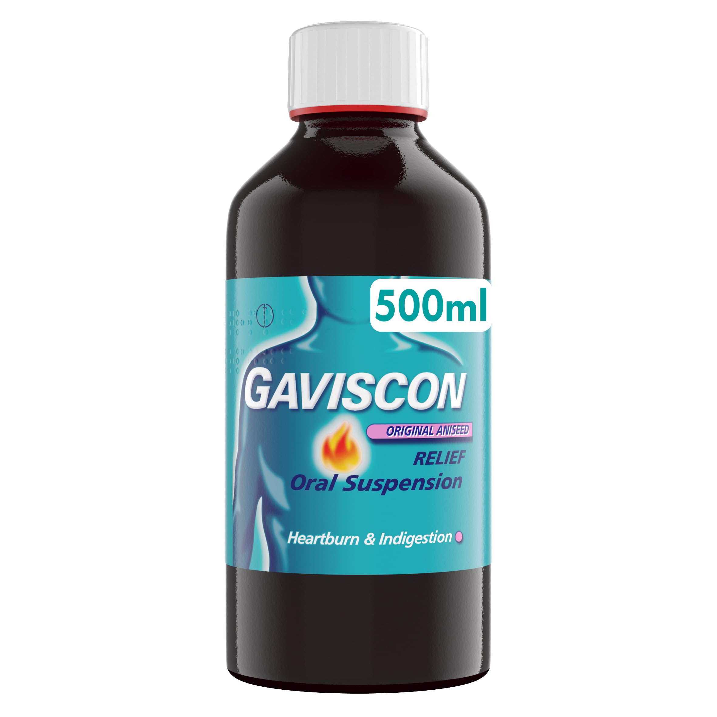Gaviscon Original Aniseed Flavour Liquid, 500ml