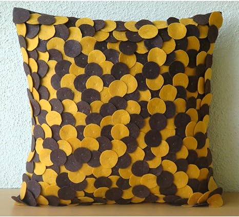 felt throw pillows