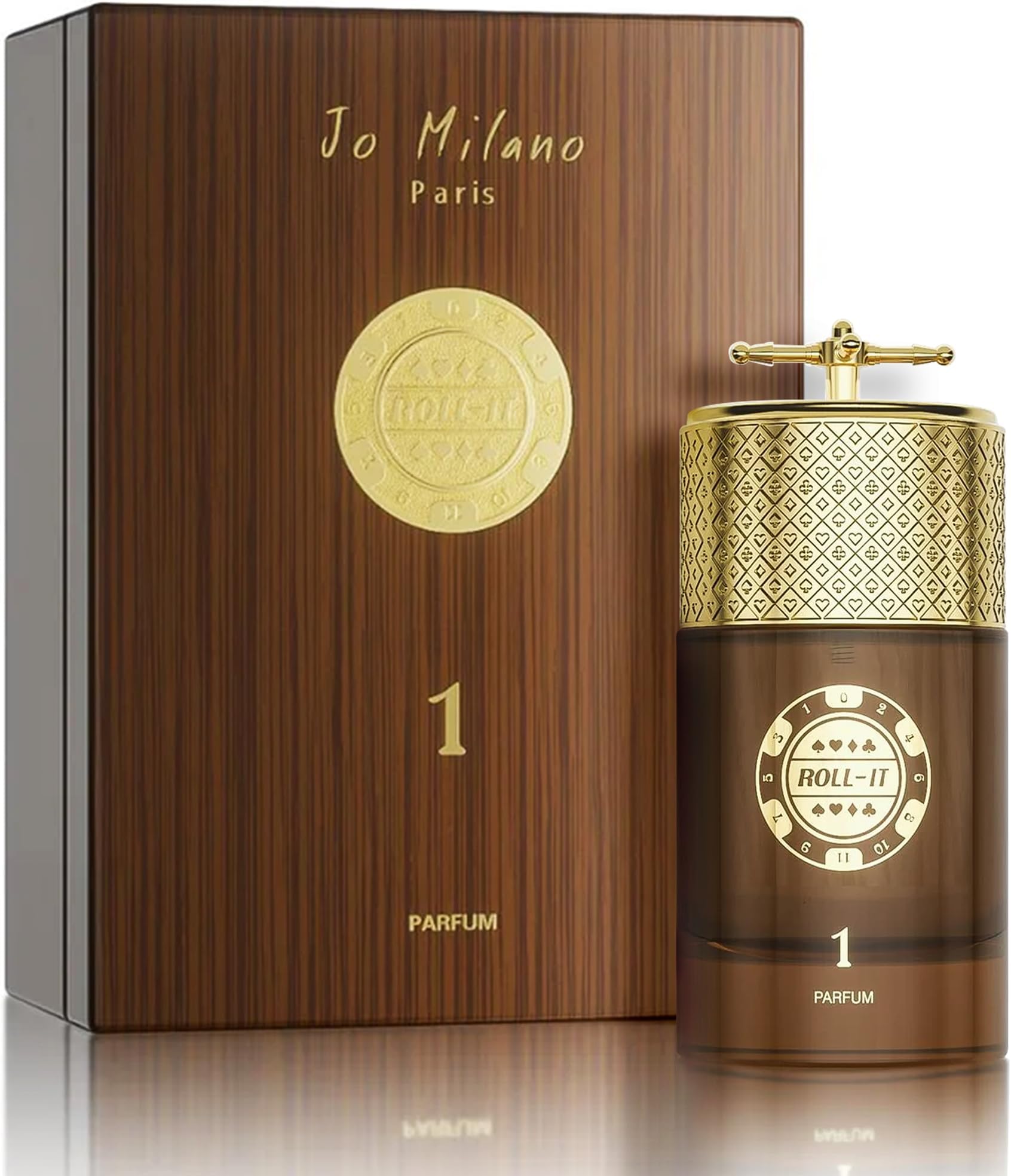 Roll It 1 Parfum Spray | 3.4 oz (100ml) | Oud, Musk, Amber, Lemon Scent | Long Lasting Fragrance for Men and Women (Unisex)