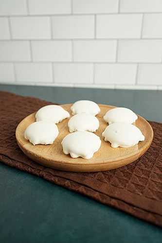 Miniatura 4 de Green Jay Gourmet Tortugas de chocolate blanco  Nueces y delicias de caramelo cubiertas de chocolate blanco dulce  Regalo de cumpleaños premium, día