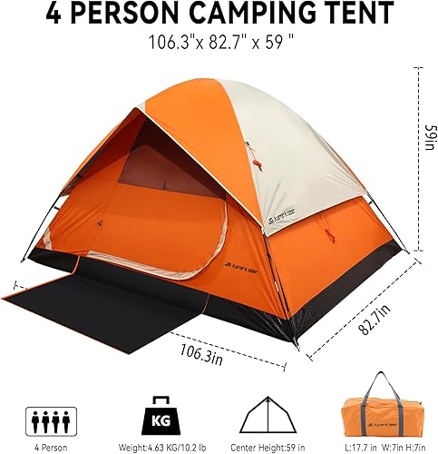 Miniatura 2 de Camping Tent 24 Person Tents for Camping Waterproof Windproof Tents for Camping Hiking Backpacking Traveling 234 Family People Tents for Camping