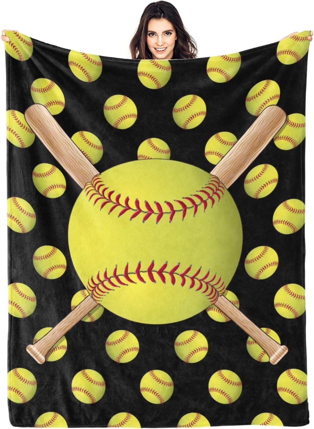 Basketball Blanket Gifts for Boys Girls Baskteball Accesories Gifts for Team Baskteball Gift for Men Baskteball Lover/Player Gifts Super Soft Warm Baskteball Throw Blanket 80"x60"