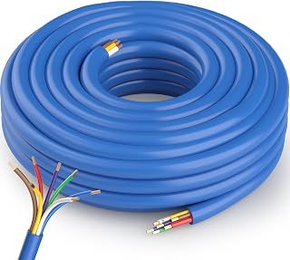 OTOMO 50FT Heavy Duty 7-Way Trailer Wire 10/2 12/1 14/4 AWG CCA -30°C to 105°C Color-Coded for RV 5th Wheel Truck Camper