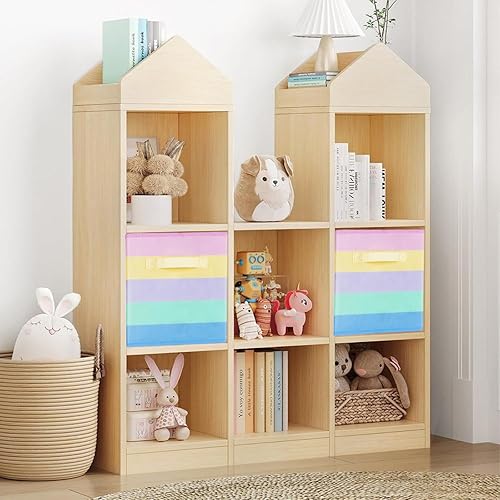 Miniatura 132 de ShellKingdom Contenedores de almacenamiento, cubos de almacenamiento plegables de tela y cajón organizador de almacenamiento de tela para armario