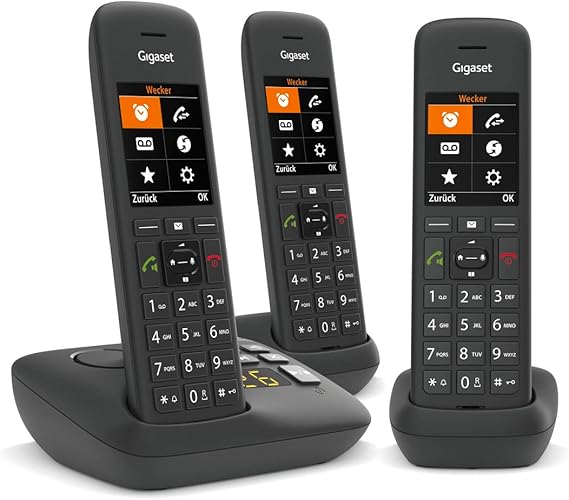 Gigaset C575A Trio, Cordless Trio con segreteria telefonica