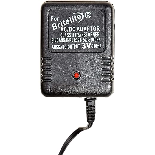 Pluto Accessories 3V Adapter for Britelite Torch 5mm
