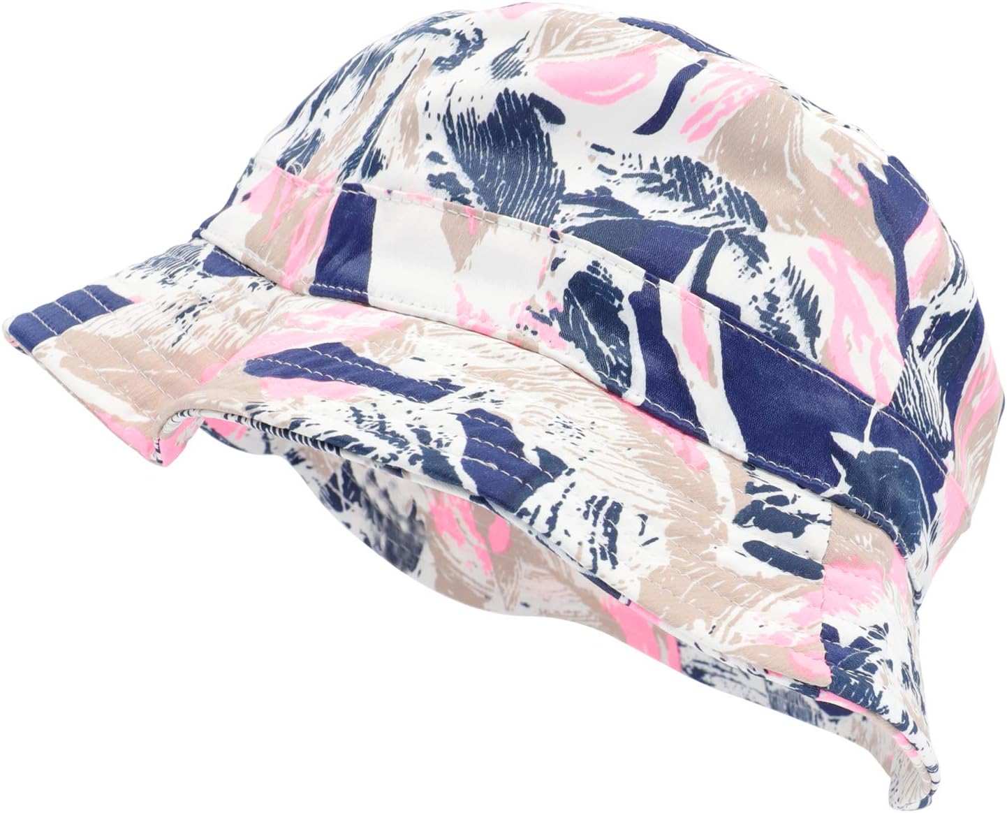 Trendy Apparel Shop Multi Color Floral Print Lightweight Bucket Hat