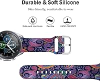 Vista 3 de Correas de reloj de dibujos animados compatibles con Samsung Galaxy Watch 1.811 in/Galaxy Watch 3 1.772 in/Samsung Gear S3 Frontier/Classic Strap