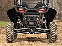Vista 3 de SuperATV Parachoques trasero para Polaris RZR XP Turbo/RZR XP 4 Turbo 2016-2018, negro antiarrugas, tubo de acero resistente de 1.75 pulgadas