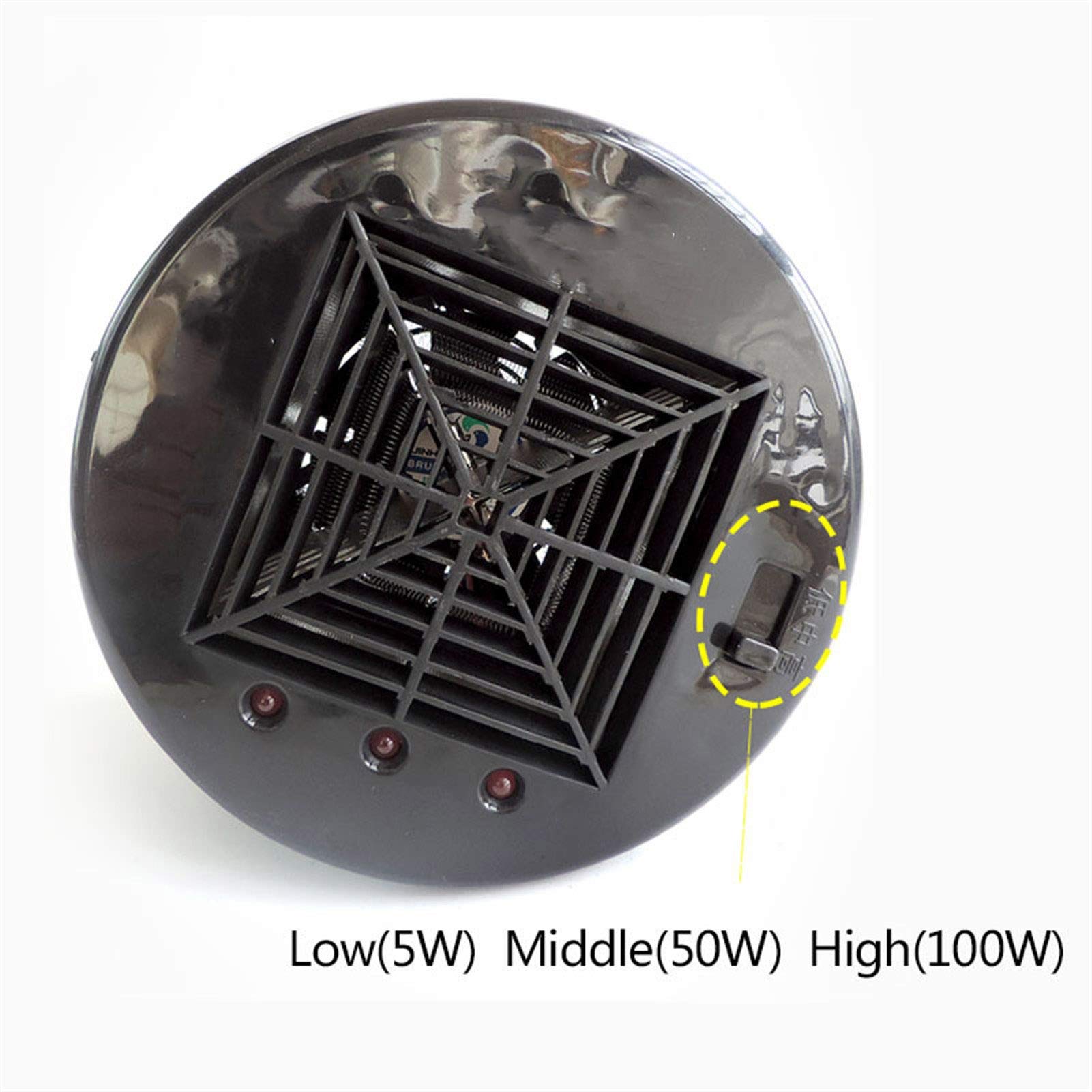 Riscaldatore per animali domestici Riscaldamento Ventilatore Lampada 5W ~ 100W pet rettile riscaldamento della lampada della tartaruga della lucertola del serpente Incubatore di sicurezza riscaldament