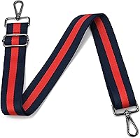 Vista 101 de Correa para bolso con herrajes dorados de repuesto, correa para bolso cruzado, correa ancha ajustable para colgar al hombro