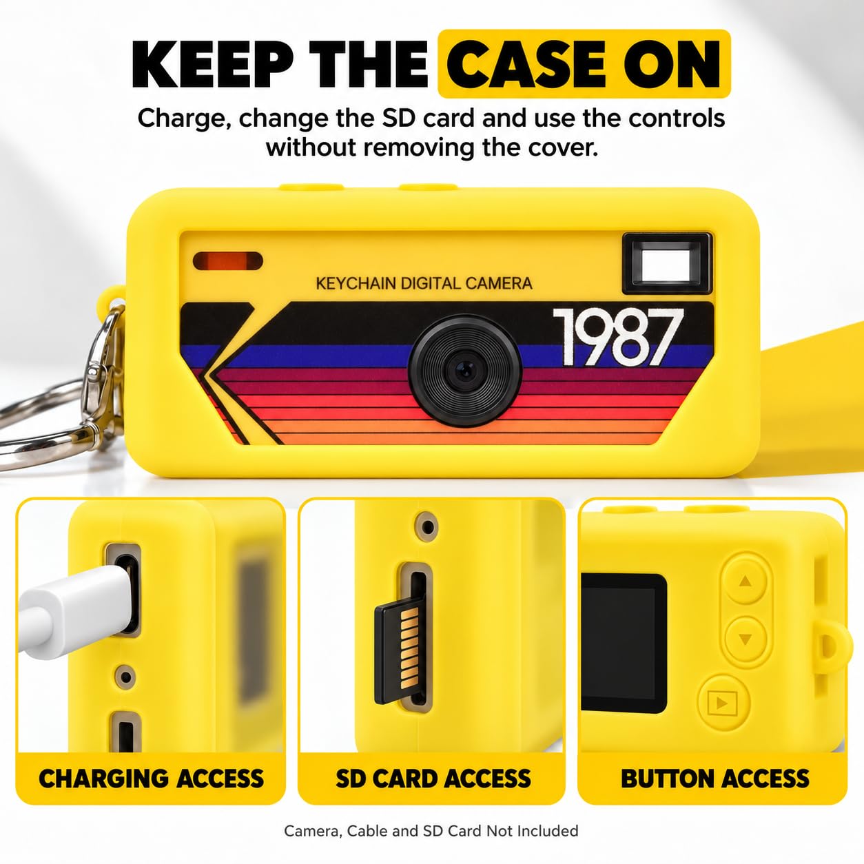 Amazon | for Kodak CHARMERA キーチェーンカメラ用 シリコンケース