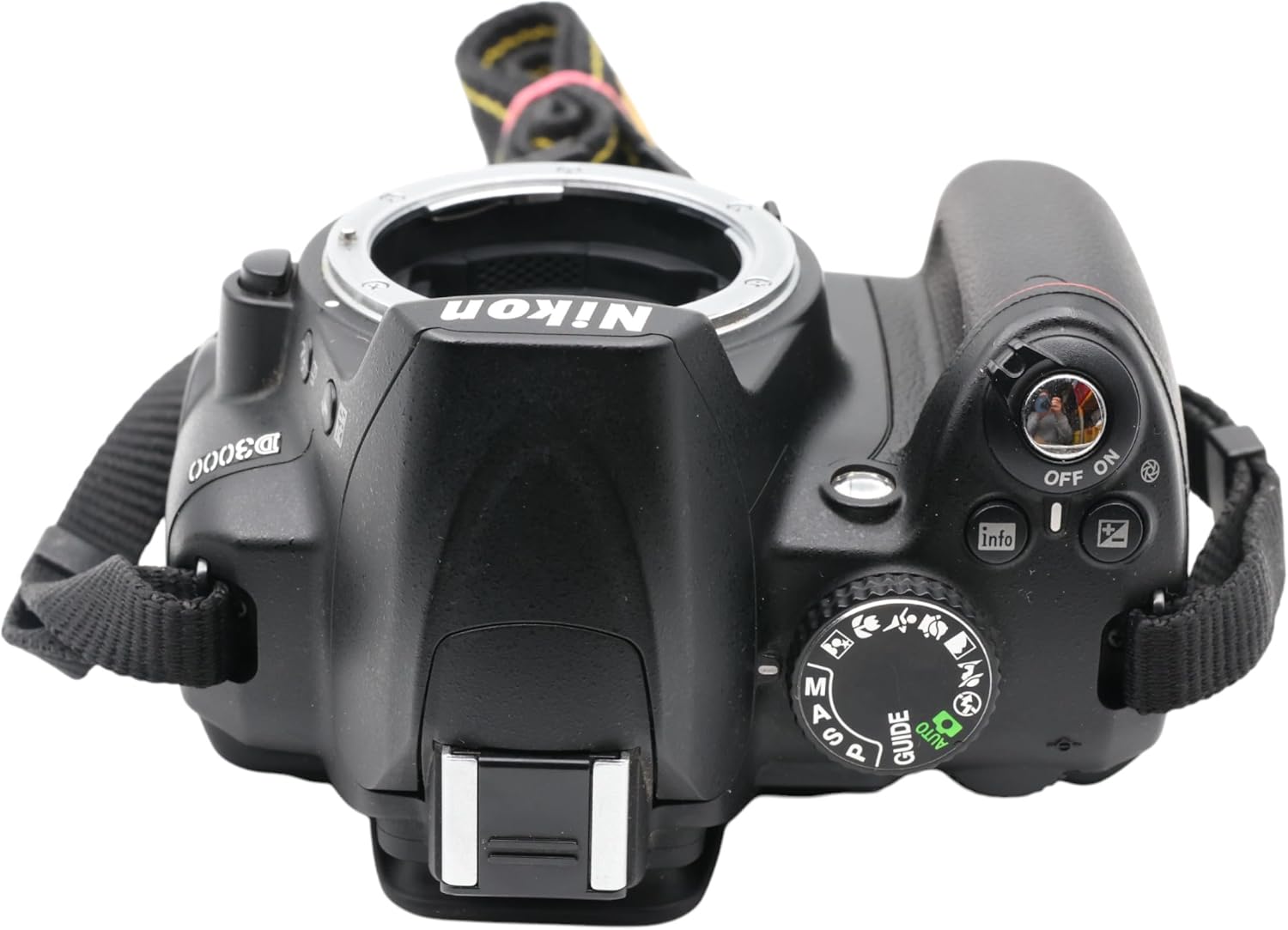 Nikon D3000 10.2MP Digital SLR Camera Body Only, no Lens (Renewed)