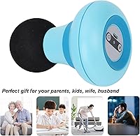 Vista 6 de Mini pistola de masaje, mini masajeador portátil con carga USB, masajeador personal eléctrico de mano con vibración de 6 velocidades, masajeador