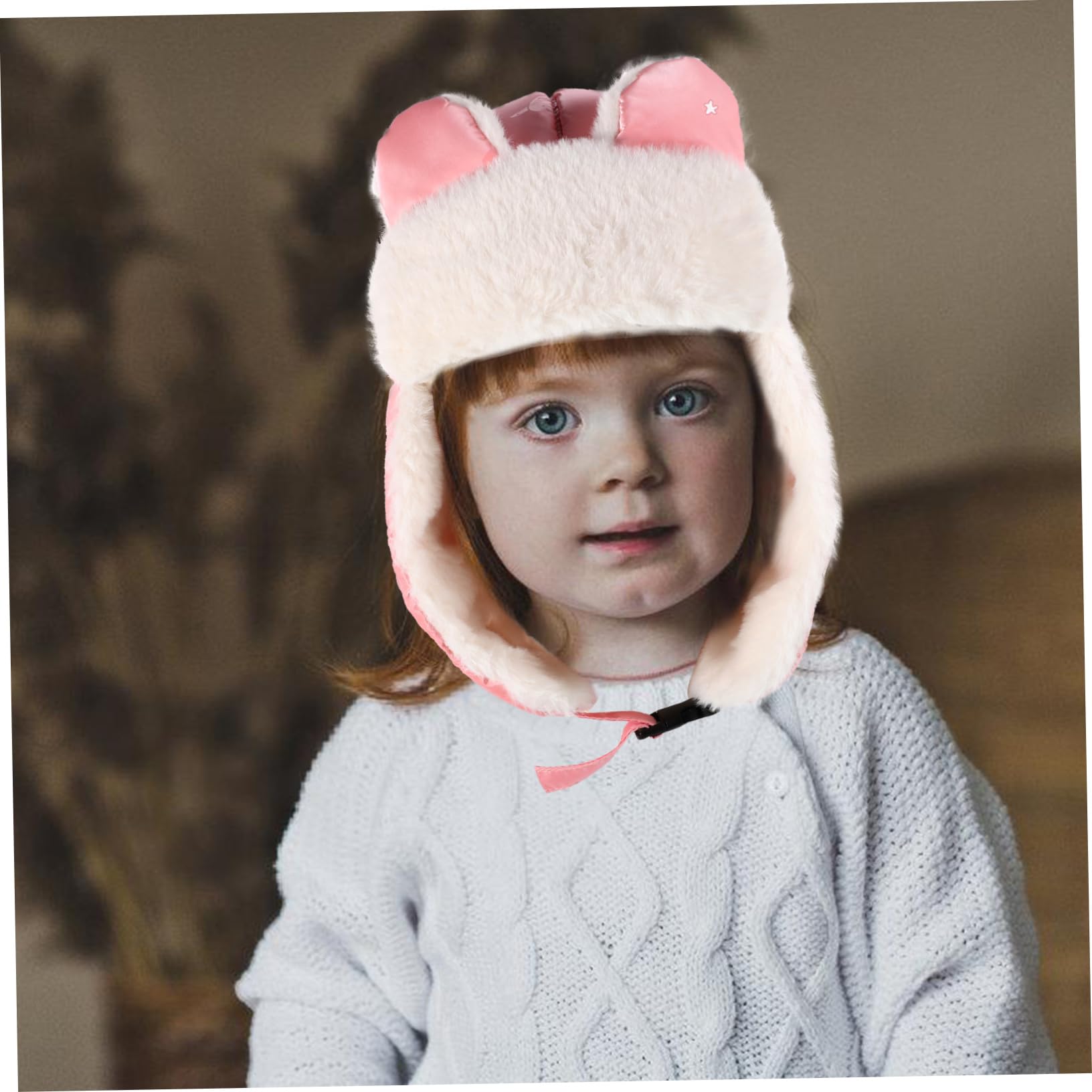 BESPORTBLE Cappello Termico Ragazzo Ragazza con Paraorecchie Berretto Caldo Antifreddo Design con Visiera per Neve e Sport Invernali