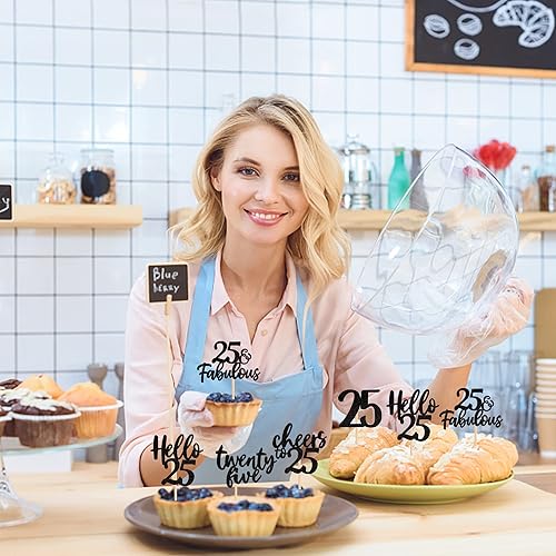 Vista 139 de 30 piezas de decoración negra para cupcakes de cumpleaños número 15 con purpurina de quince Hello 15 para cupcakes Mis membrillo a 15 años