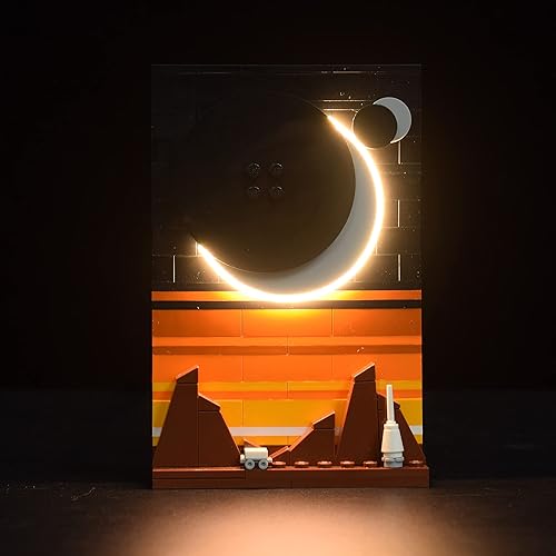 Miniatura 5 de LightGo Kit de iluminación LED diseñado para Lego 21340 Tales of The Space Age Building Set - No incluye modelo (versión clásica)