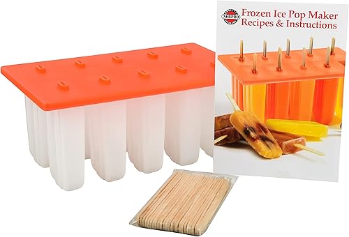 Miniatura 10 de Norpro Frozen - Contenedor para hacer paletas heladas con 24 palos de madera
