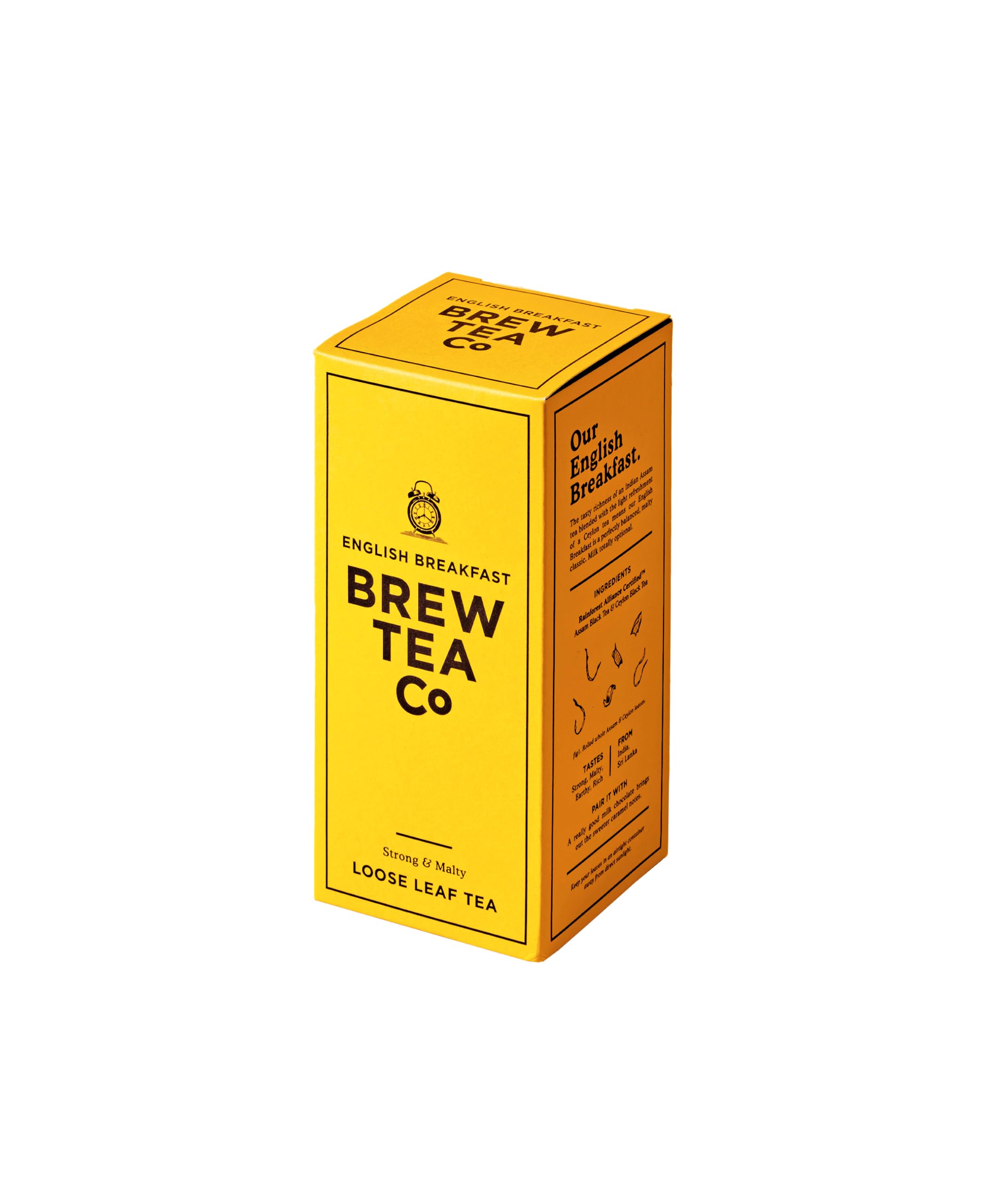 Brew Tea Company - English Breakfast Tea - No Dust - 113g of Loose Leaf Tea