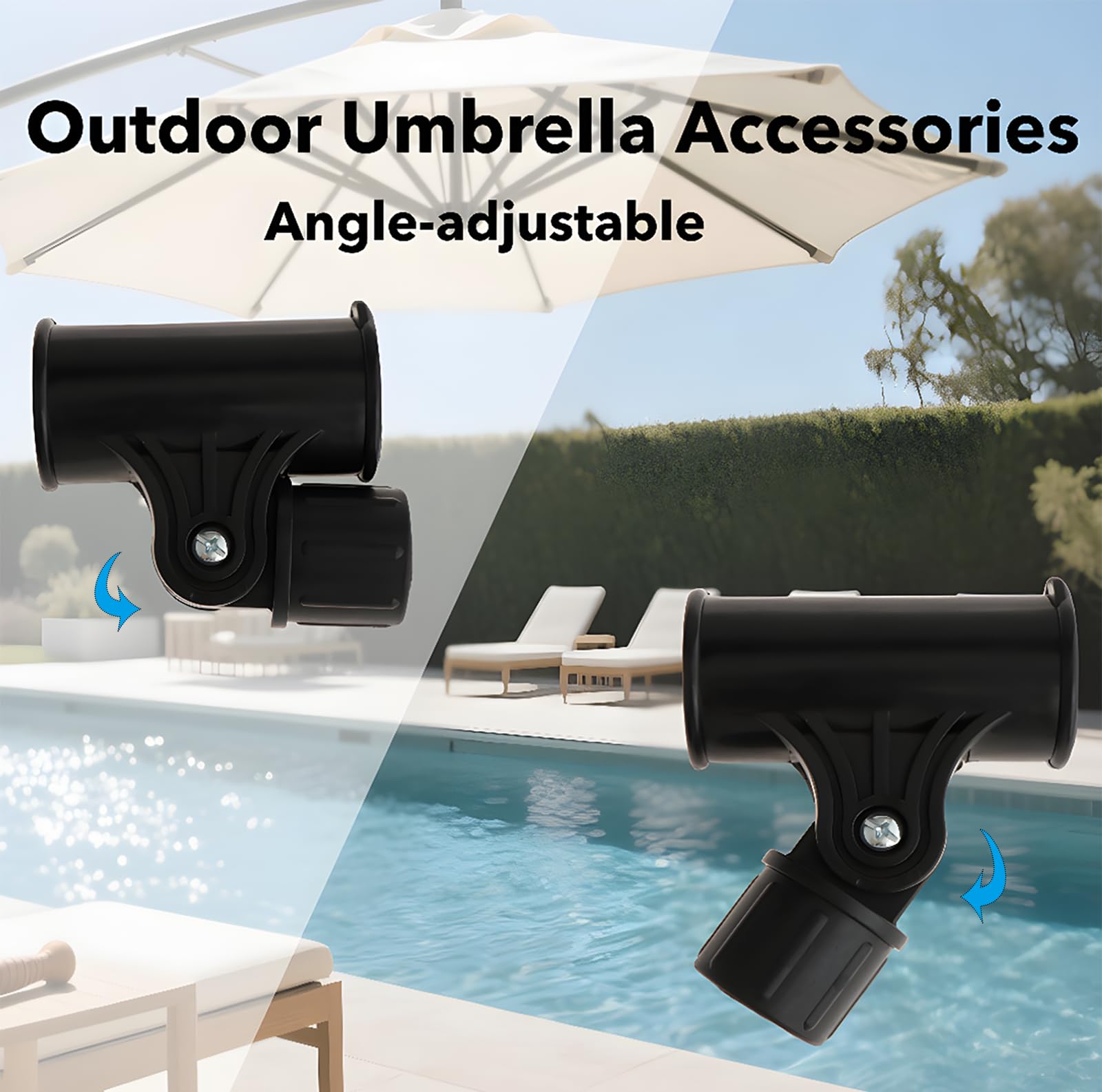 Arlmont & Co. Base De Parasol D'extérieur Charlotterose - Support De Parasol De Patio Lesté En