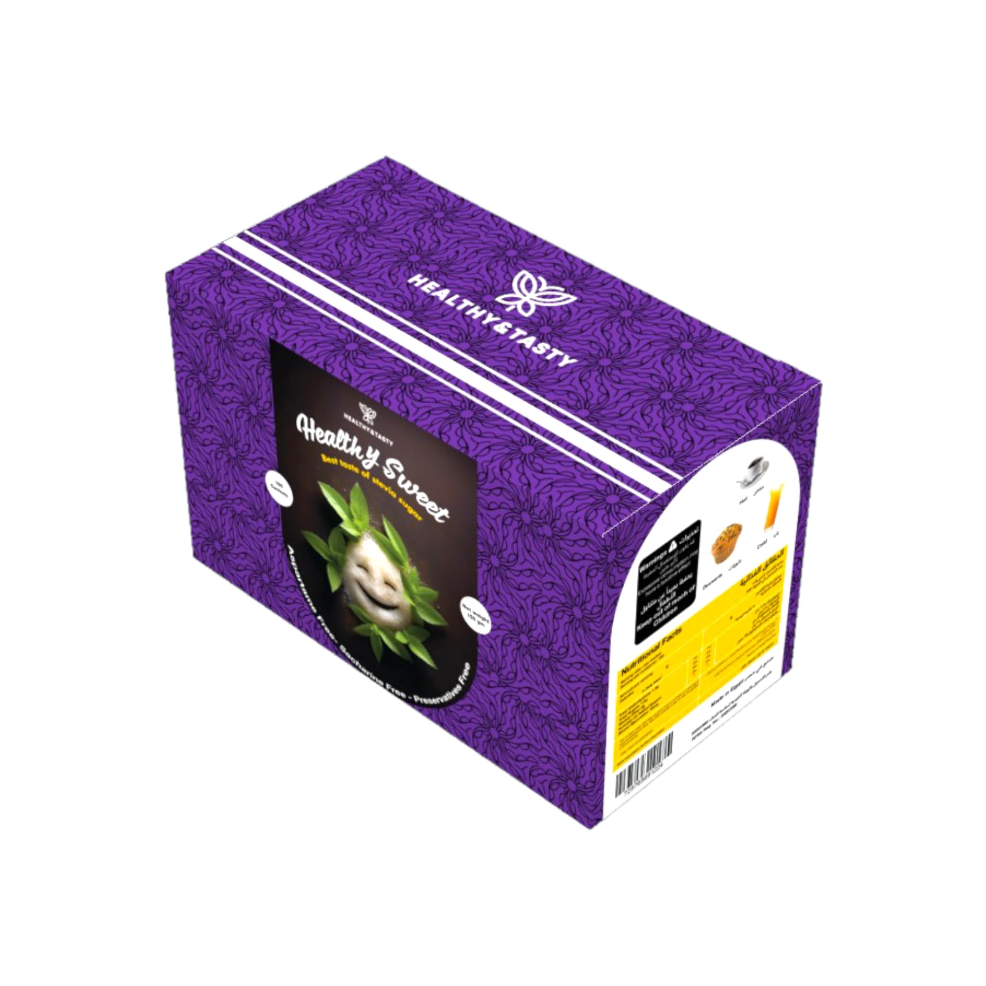 Healthy & TastyStevia Natural Sweetener Powder from Stevia Leaves, Zero Calorie