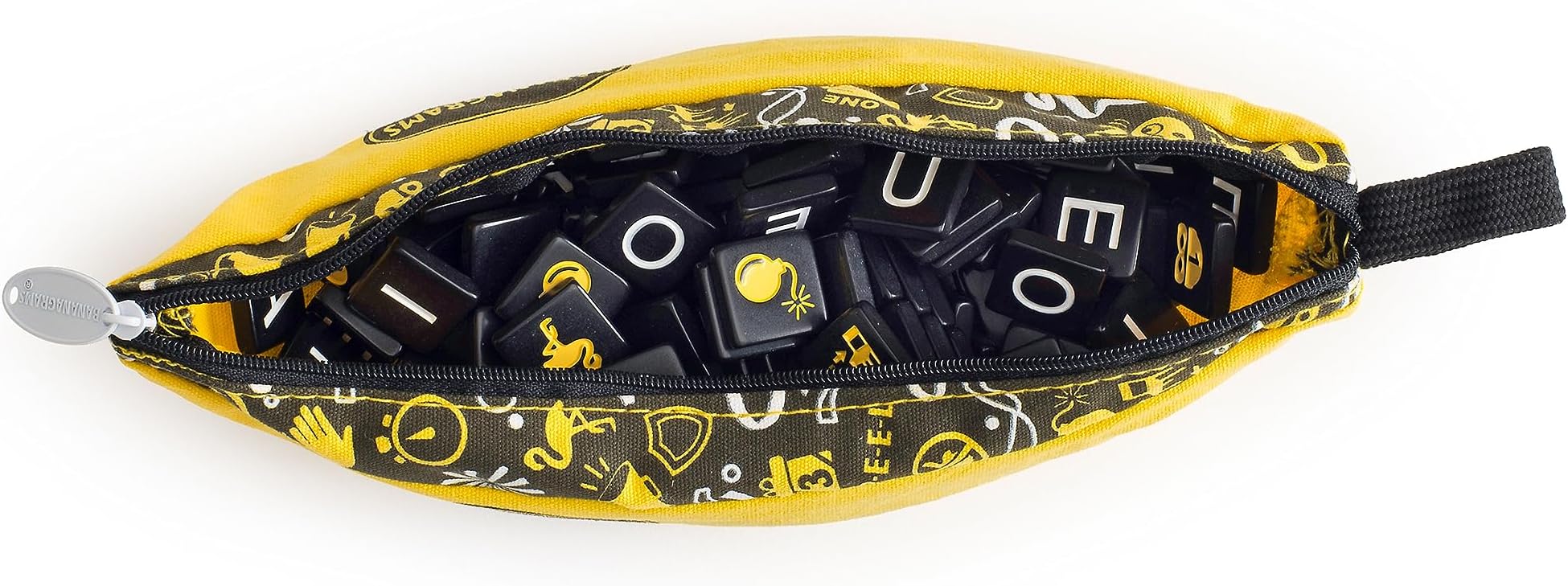 BANANAGRAMS Party Edition 英語 クロスワードゲーム 英語ゲーム 正規品 yellow, black 1678