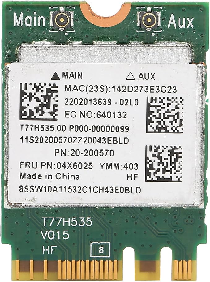 Tarjeta de Red NGFF M.2 PCIe Zunate para Laptop miniatura 6