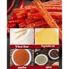 4 Flavor mix instant latiao,Super spicy Latiao,Handmade Spicy Stick,delicious Small Gluten Spicy Silk,Sweet Spicy Flavor Chinese Snacks,Classic snack Gifts,mala (Randomly,1bag)