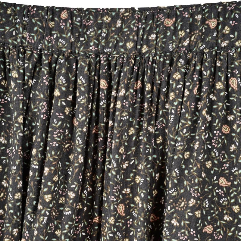 Image of Girls Overlap Rayon Skirt