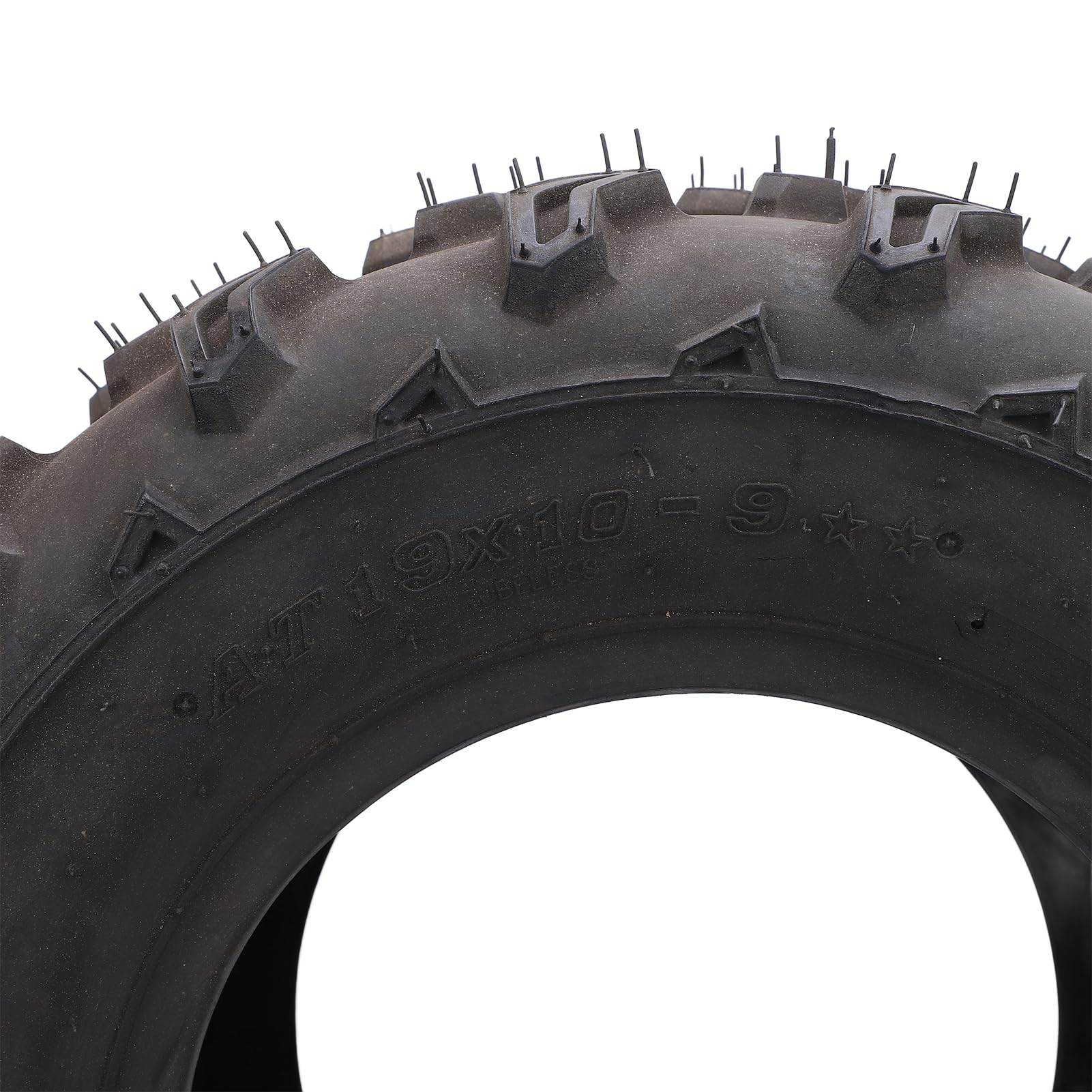 Opona ATV, 19x10-9 19x10x9 Antypoślizgowa Gumowa Opona Terenowa UTV, Zwiększona przyczepność, Opona Gokartowa Opona ATV do Quada ATV UTV Gokart Terenowy Wózek Golfowy z 9-calową