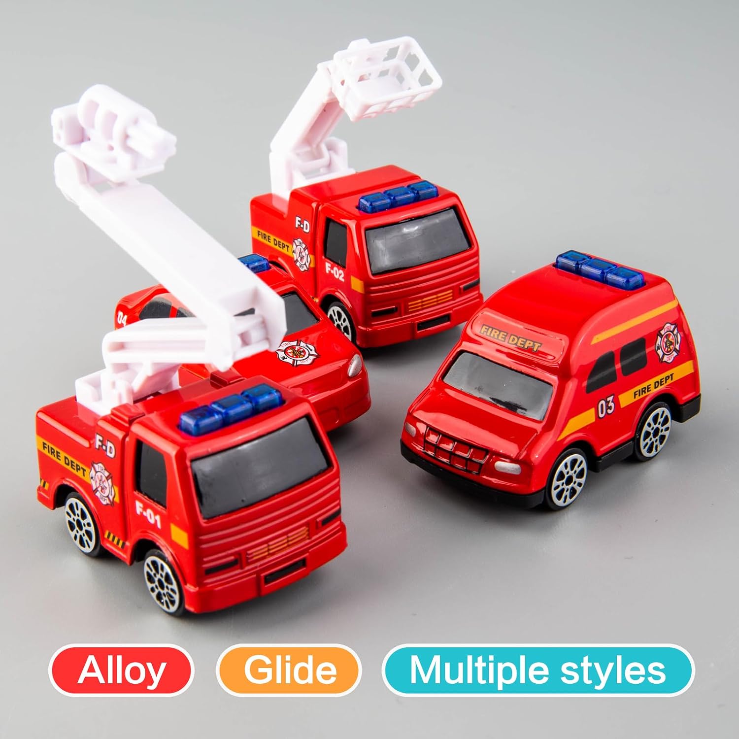 20PCS Die Cast Cars, Metal Toy Cars, Car Toys Bulk, Vehicle Set for Toddlers, Kids Party Favors, Cake Toppers, Stocking Stuffers, Race Cars Toys for Boys image 3