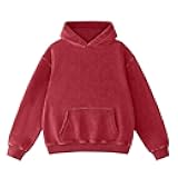 Acid Wash Hoodie Super Soft Sweatshirt for Mens Pullover Oversized Men's Fashion Hoodies & Sweatshirts Vintage Tops