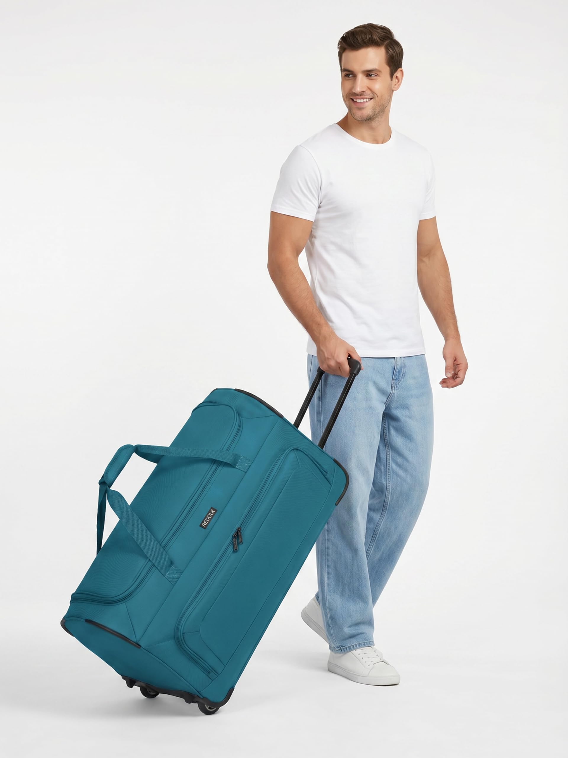 Duffle Essentials, nero, L (71 cm), Borsa da viaggio con ruote
